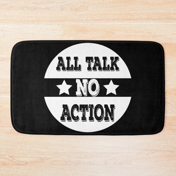 Item preview, All Talk No Action Vintage Design designed and sold by vineeth.