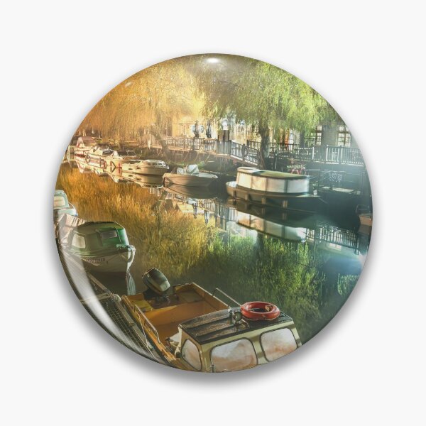 Item preview, Grove Ferry at night in mist river stour designed and sold by rogerstanger.