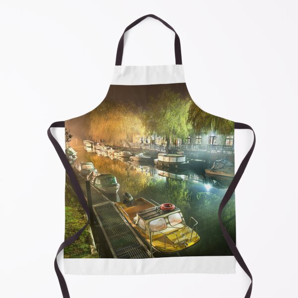 Item preview, Grove Ferry at night in mist river stour designed and sold by rogerstanger.
