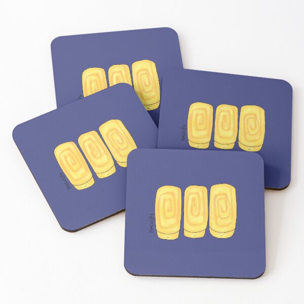 Item preview, Slices of Tamagoyaki (Japanese Fried Egg) designed and sold by Snacks-At-3.