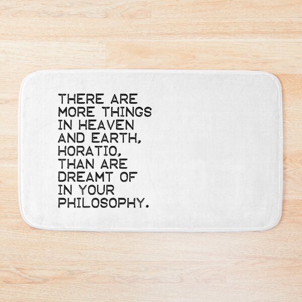 Item preview, There are more things in heaven and earth (black) designed and sold by didijuca.