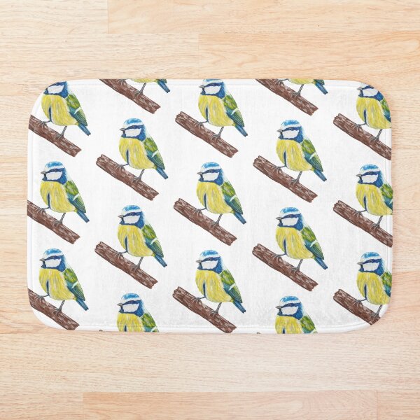 Bluetit Bath Mat