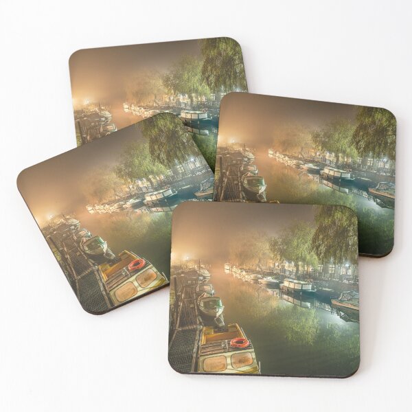 Item preview, Grove Ferry misty night river stour designed and sold by rogerstanger.