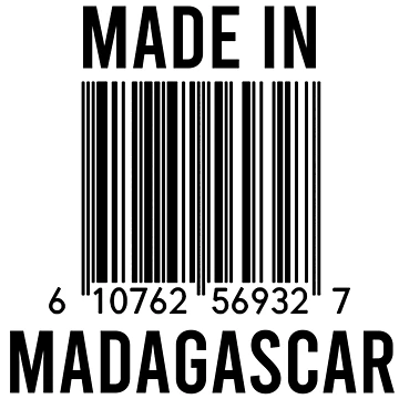 Artwork thumbnail, Made In Madagascar by RandomStuffShop