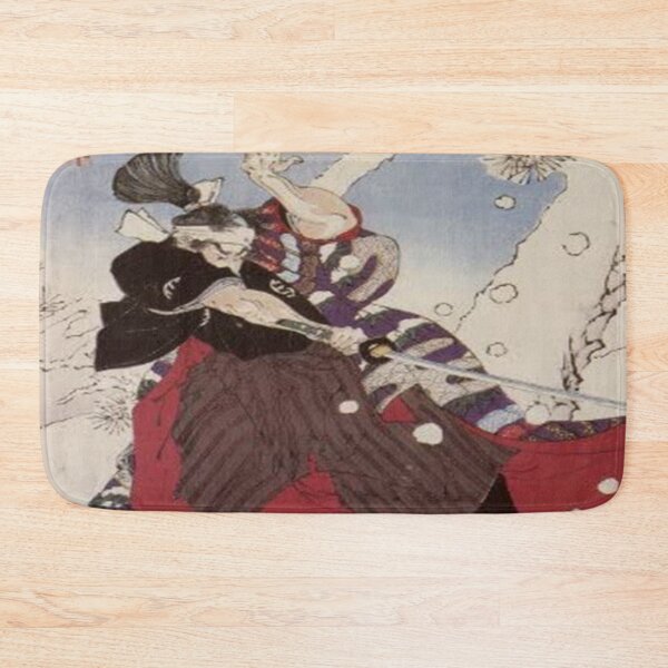 Item preview, Japanese Samurai Fighting Snow designed and sold by Ygdrzil.