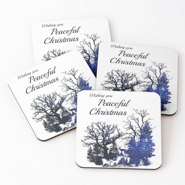 Item preview, Wishing You Peaceful Christmas designed and sold by paivihollander.