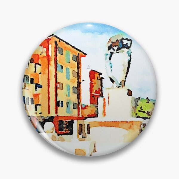 Item preview, L'Aquila: buildings and fountain designed and sold by Giuseppe Cocco.