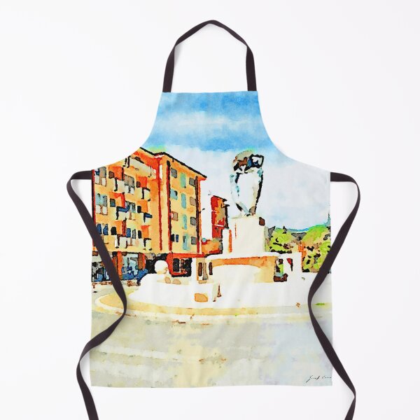 Item preview, L'Aquila: buildings and fountain designed and sold by Giuseppe Cocco.