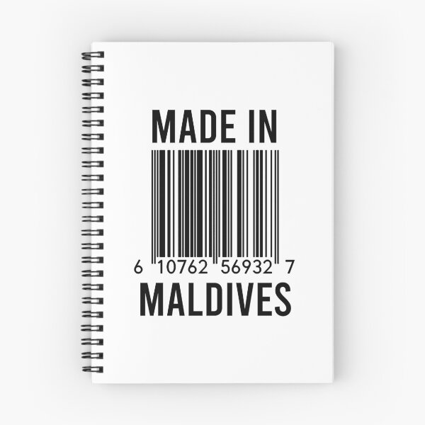 Item preview, Made In Maldives designed and sold by RandomStuffShop.