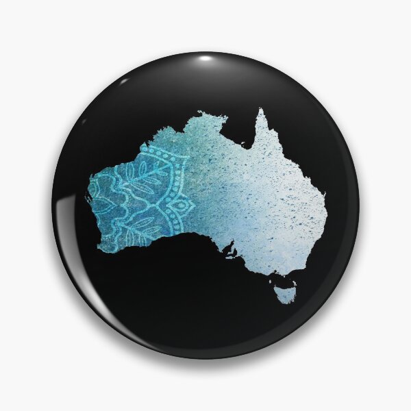 Item preview, Australia Mandala Map designed and sold by yacine12353.
