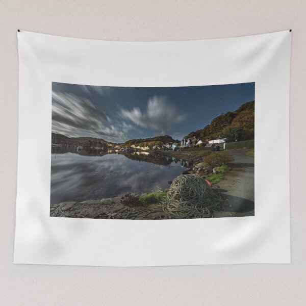 Item preview, Tayvallich Loch Sween lit by moonlight, Argyll and Bute. designed and sold by rogerstanger.