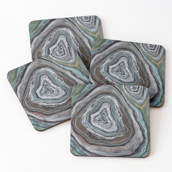 Item preview, EARTH GEODE / Natural / Earthy / Bronze Geode Art / Freeform / Agate Art designed and sold by artenvironments.