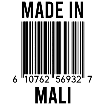 Artwork thumbnail, Made In Mali by RandomStuffShop