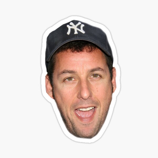 Adam Sandler's Face Sticker