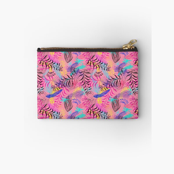 Item preview, Pink colorful Tropical flora palm leaves watercolor flat design. iPhone or Samsung phone Case & Cover designed and sold by RoManSmArt.