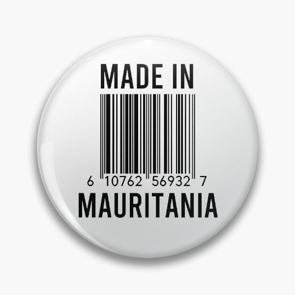 Item preview, Made In Mauritania designed and sold by RandomStuffShop.
