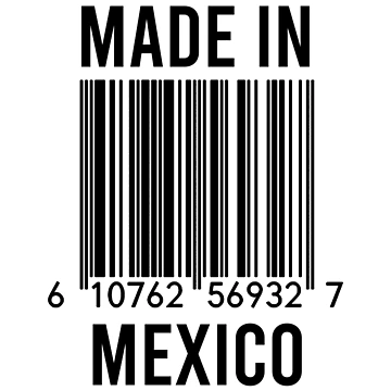 Artwork thumbnail, Made In Mexico by RandomStuffShop