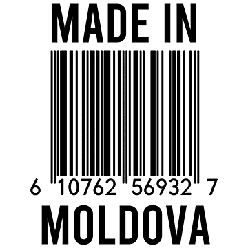 Artwork thumbnail, Made In Moldova by RandomStuffShop