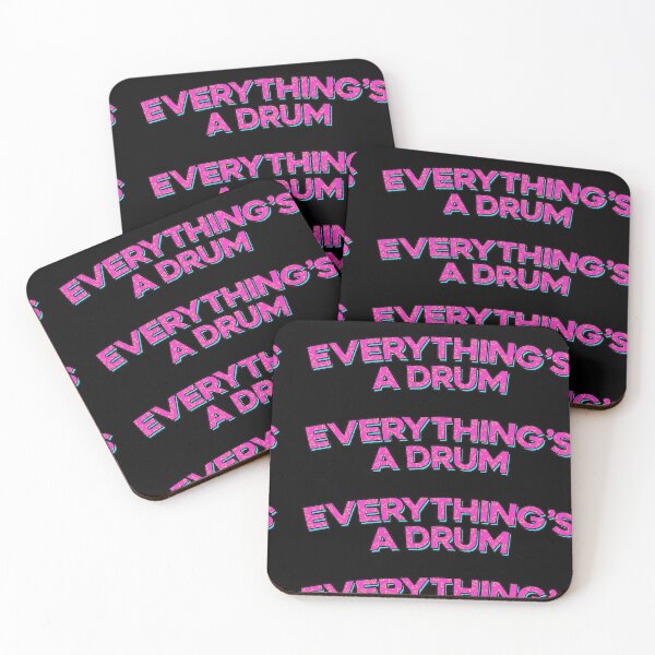 Item preview, EVERYTHING'S A DRUM | AUNTY DONNA designed and sold by Shred & Thread.