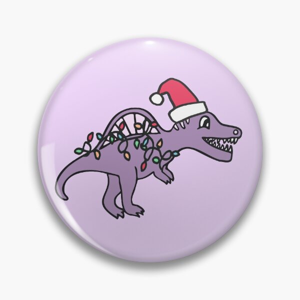 Item preview, Christmas Purple Dino designed and sold by kmoblenes.