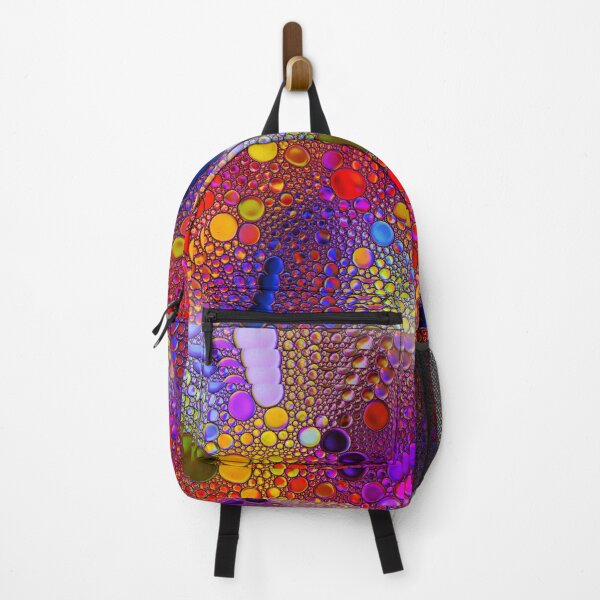 Item preview, Abstract Optical Illusion Rainbow Dots Pattern Print designed and sold by Mary Riley.