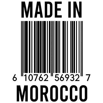 Artwork thumbnail, Made In Morocco by RandomStuffShop