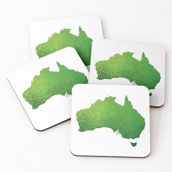 Item preview, Australia Mandala Map designed and sold by yacine12353.