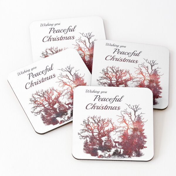 Item preview, Wishing You Peaceful Christmas designed and sold by paivihollander.