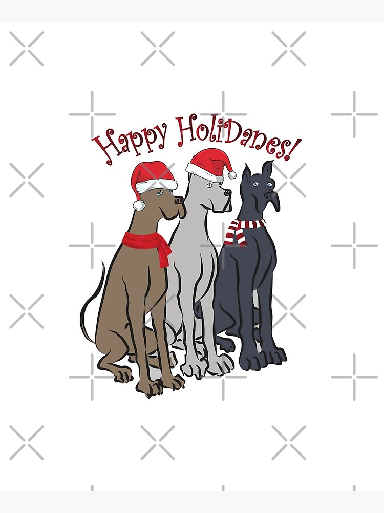 Great Dane Dog Lover Christmas Gift by 12345678lqqbk