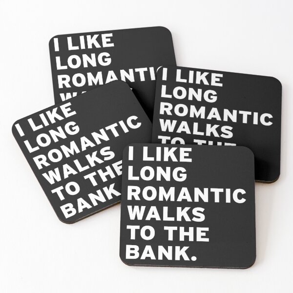 Item preview, I Like Long Romantic Walks To The Bank. designed and sold by Original Cheddar.