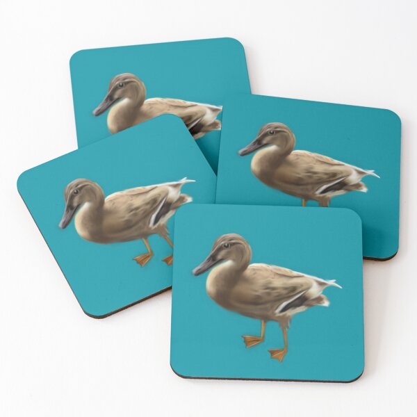Item preview, Female Mallard Duck - UK Birds Digital Drawing Art  designed and sold by Victoria Charvill.