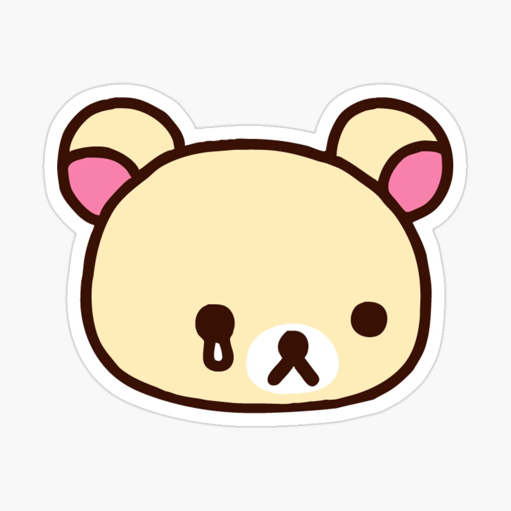 Korilakkuma rilakkuma cute kawaii Sticker for Sale by Claramell