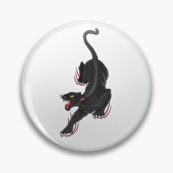 Item preview, Black Panther Drawing designed and sold by stickertopic.