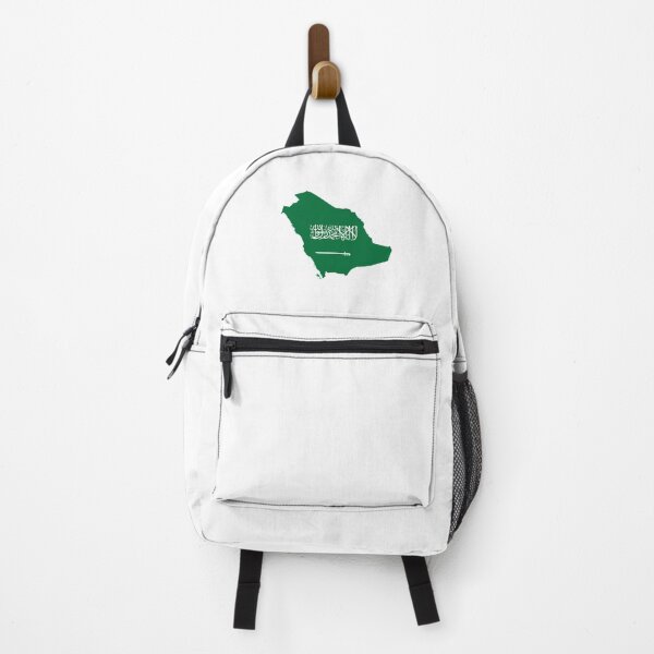 Item preview, Saudi Arabia Map on Flag Stylish Design designed and sold by ArabCorner.
