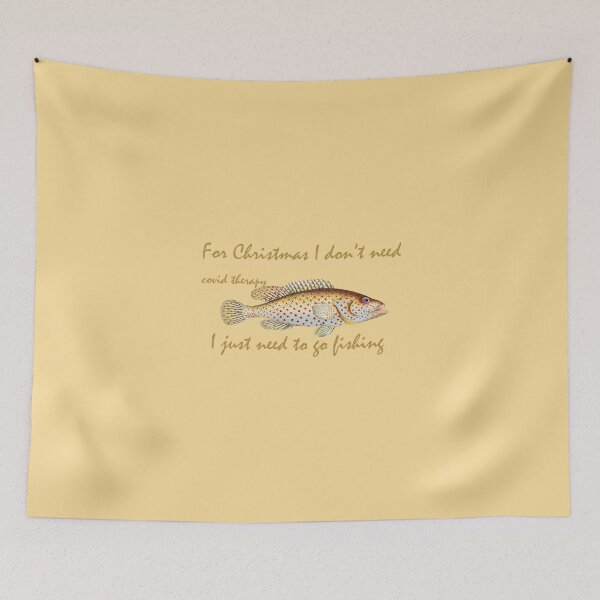 Item preview, FOR CHRISTMAS I NEED FISHING designed and sold by ELEGANZZIA.