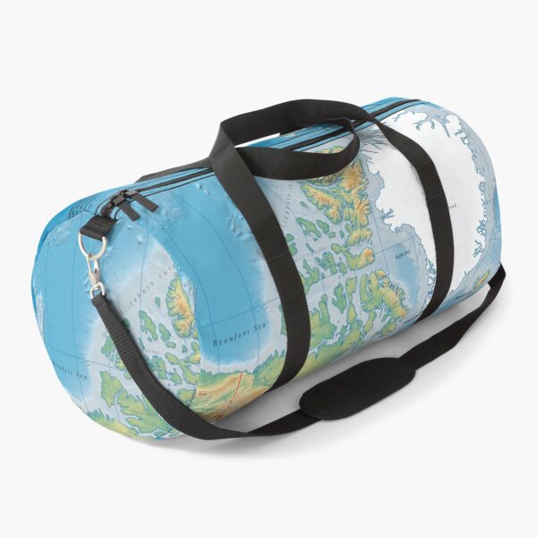 Item preview, World map, topographic map of the world with names of the oceans, seas, Lakes, Rivers, capitals, countries name and international boundaries designed and sold by mashmosh.