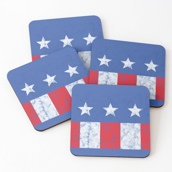 Item preview, All Star Flag (Distressed) designed and sold by Background Noise Comic.