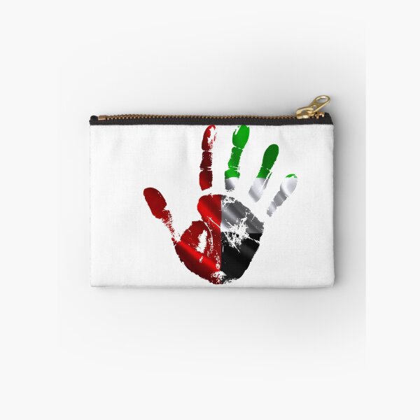 Item preview, Emirates Flag Handprint Stylish Design designed and sold by ArabCorner.
