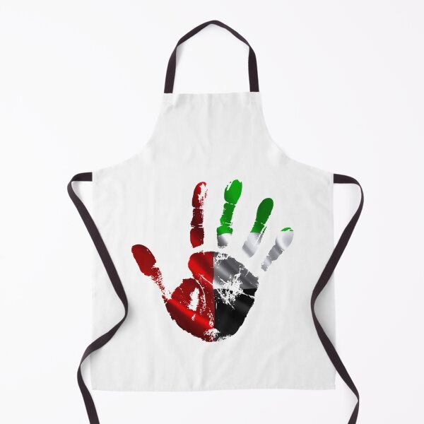 Item preview, Emirates Flag Handprint Stylish Design designed and sold by ArabCorner.