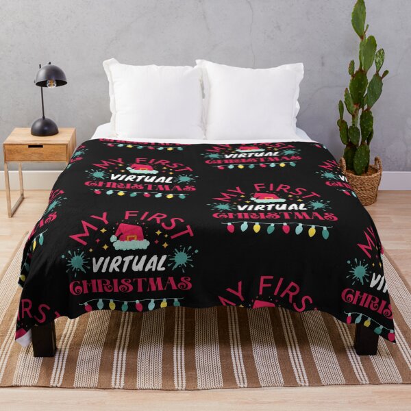 Item preview, My First Virtual Christmas. Christmas Inspired Design with Christmas Lights designed and sold by ilenia-restart.