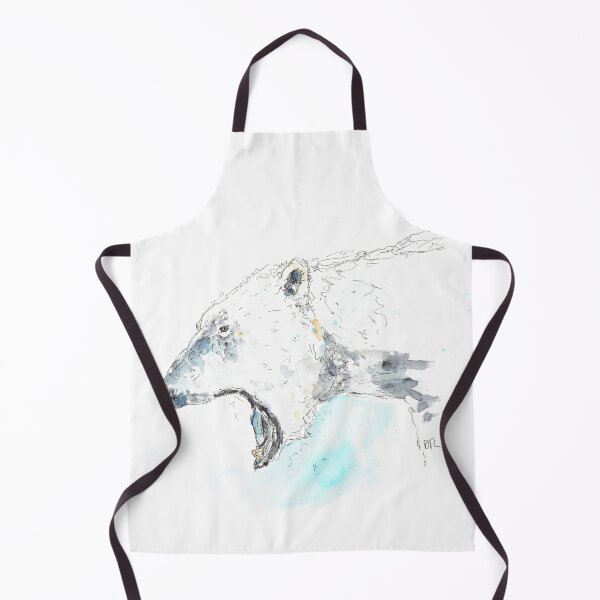 Item preview, Yawning Polar Bear. designed and sold by DebTheZeb.
