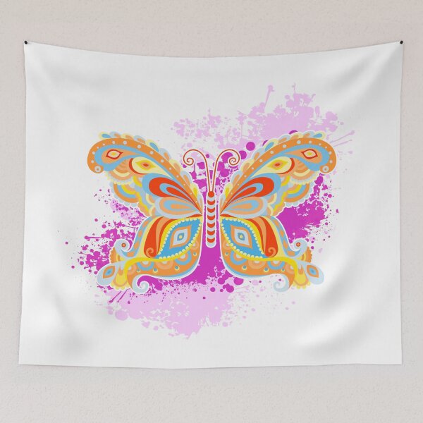 Item preview, Colorful Butterly Abstract designed and sold by infleims.