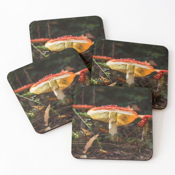 Item preview, Fly agaric mushrooms canterbury designed and sold by rogerstanger.