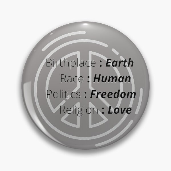 Item preview, Birthplace earth race human designed and sold by sharrohi.