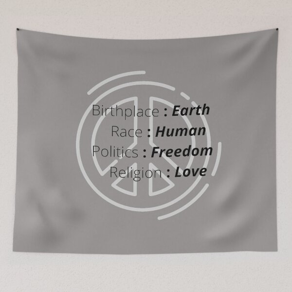 Item preview, Birthplace earth race human designed and sold by sharrohi.