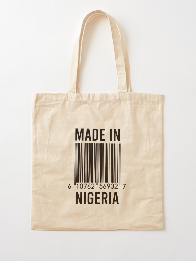 "Made In Nigeria" Tote Bag for Sale by Redbubble