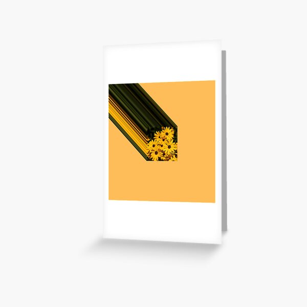 Shooting Flower Greeting Card