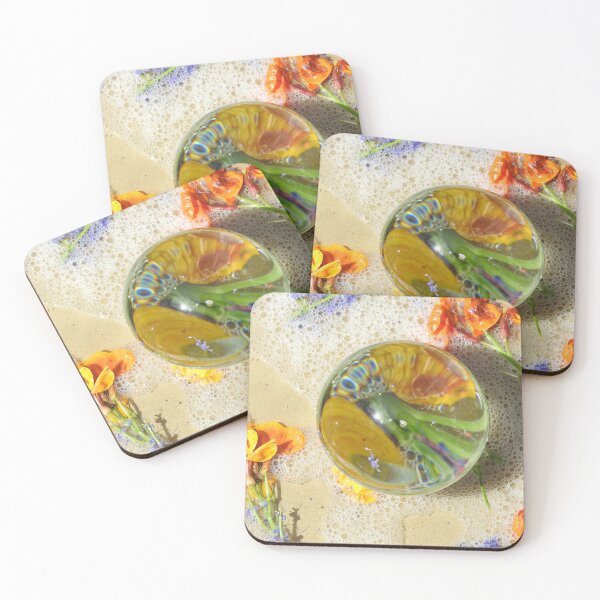 Item preview, Glass ball bubbles and flowers designed and sold by Gaynor-dI.