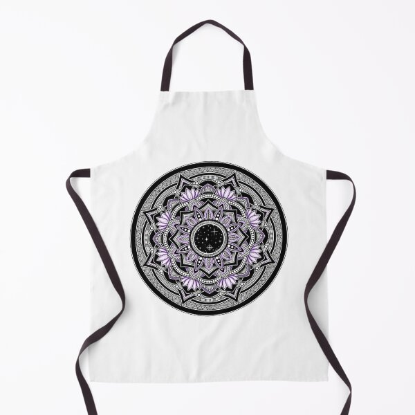 Item preview, Purple Lotus - Space Mandala Art designed and sold by LorenaElenaArt.