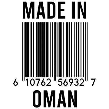 Artwork thumbnail, Made In Oman by RandomStuffShop